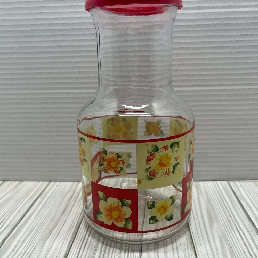 Vintage Kig Indonesia Glass Carafe